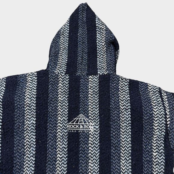 Grateful Dead Rock and Roll Hall of Fame Baja Hoodie XL Dancing Bear Drug Rug - Picture 15 of 15